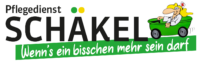 Logo Pflegedienst Schäkel in Minden – ambulanter Pflegedienst mit dem Slogan „Wenn’s ein bisschen mehr sein darf“
